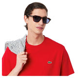 Lacoste Mens Embroidered Logo T-Shirt Red