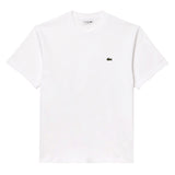 Lacoste Mens Embroidered Logo T-Shirt White
