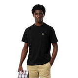 Lacoste Mens Embroidered Logo T-Shirt Black