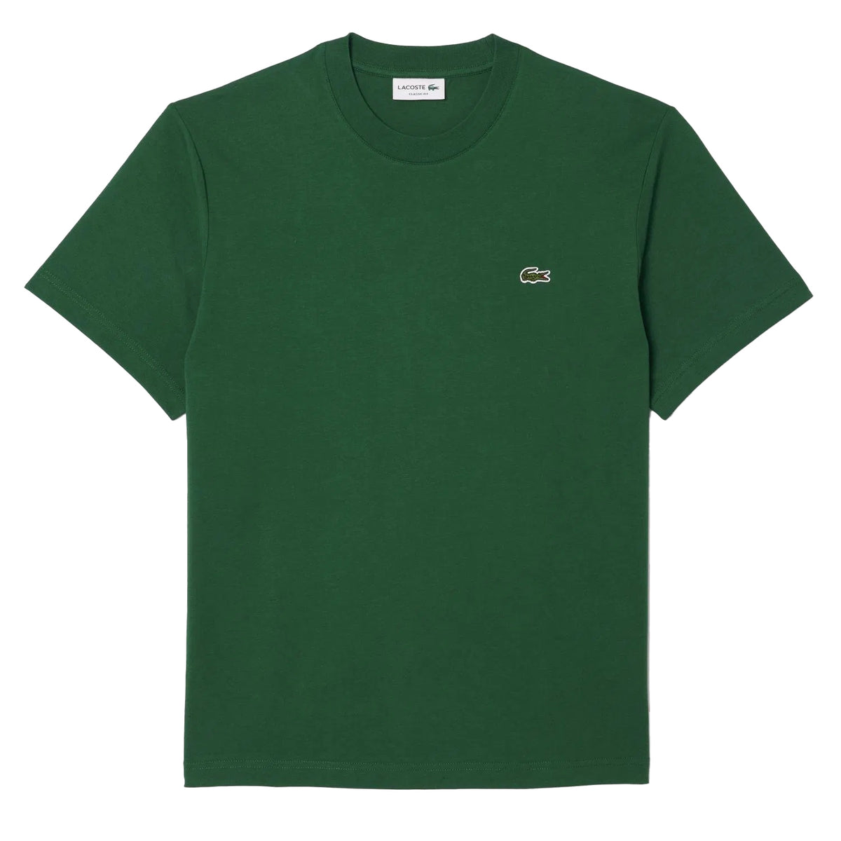 Lacoste Mens Embroidered Logo T-Shirt Emerald Green
