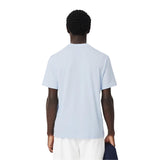 Lacoste Mens Embroidered Logo T-Shirt Blue