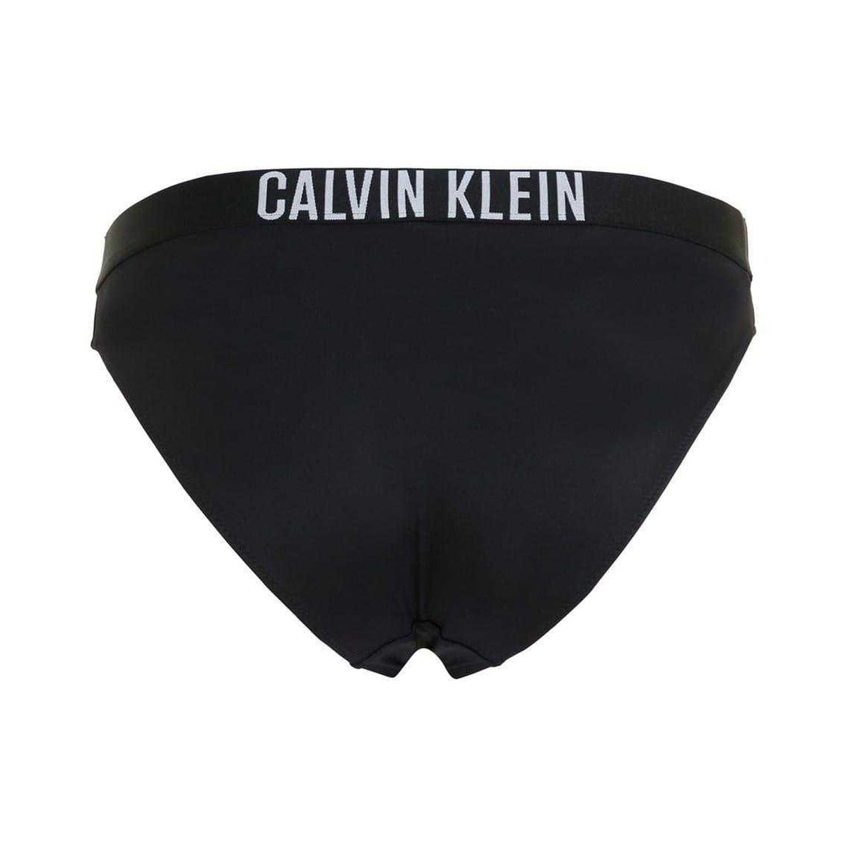 Calvin Klein Womens Classic Plain Bikini Bottoms Black