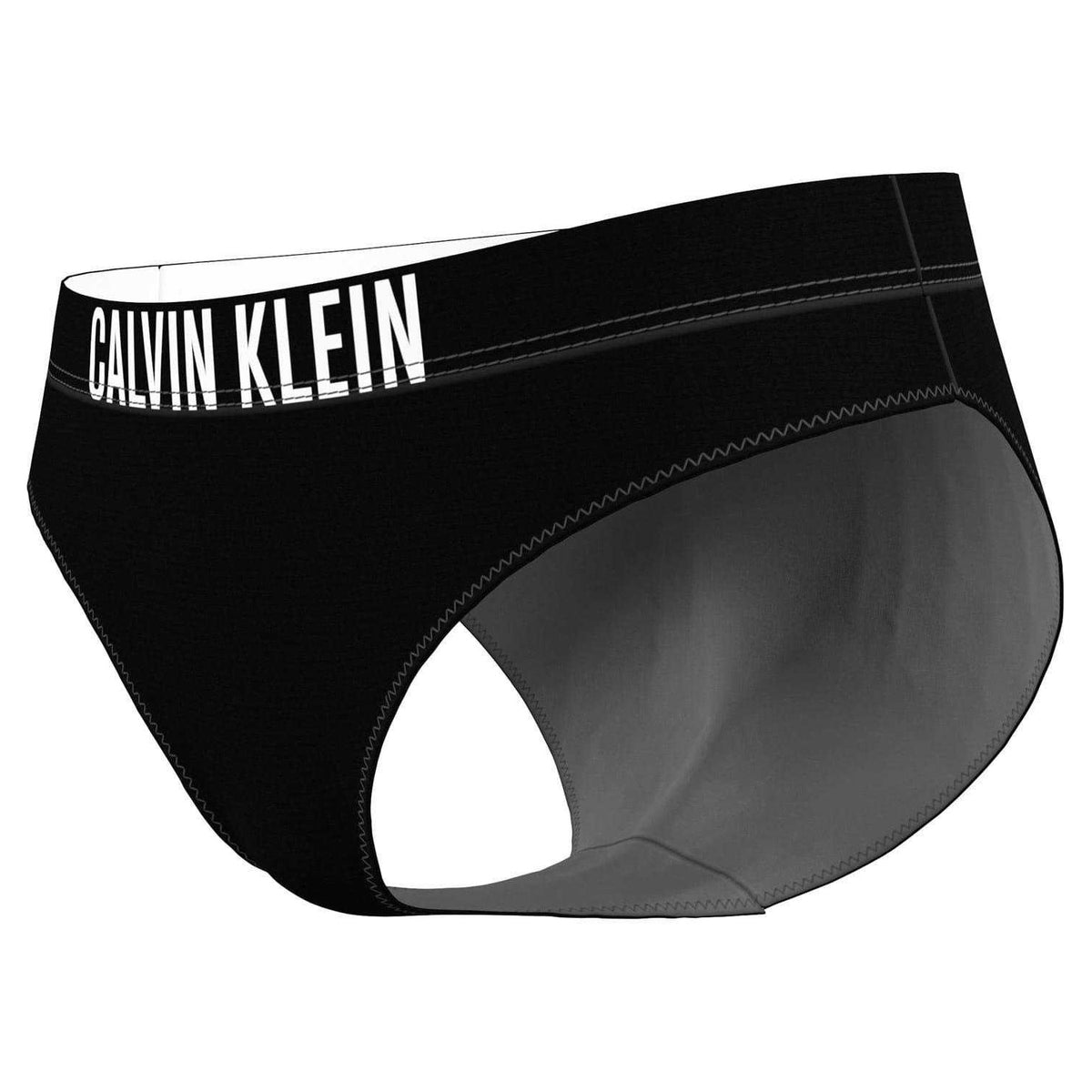 Calvin Klein Womens Classic Plain Bikini Bottoms Black