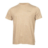 Calvin Klein Mens Striped Golf T-Shirt Khaki