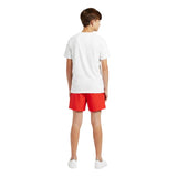 Calvin Klein Kids Logo Swim Shorts Red