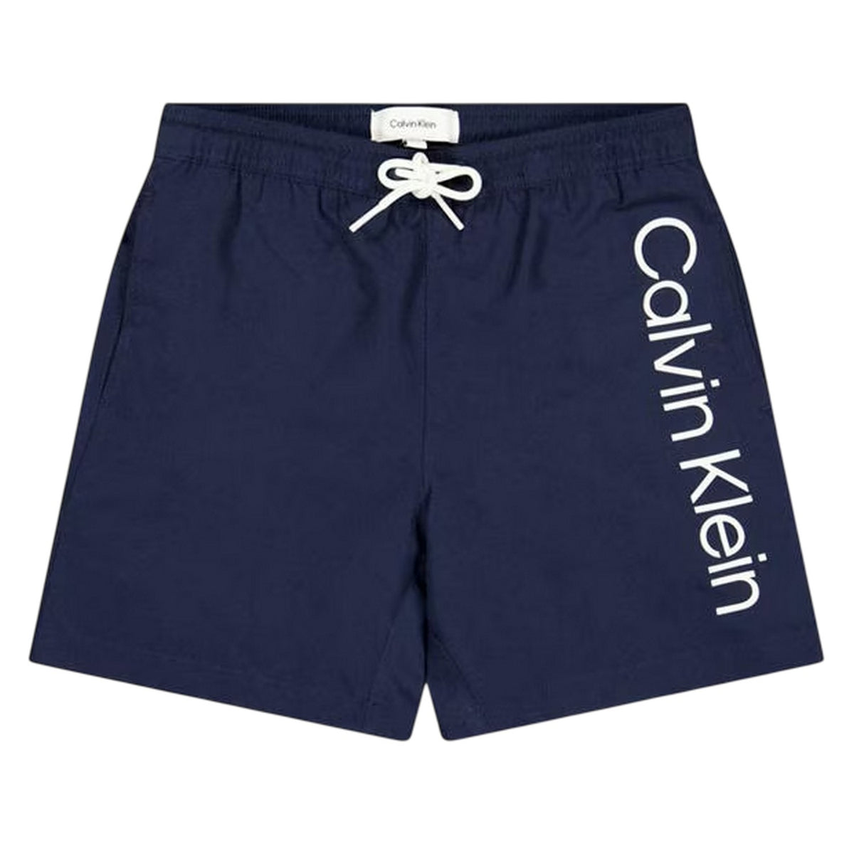Calvin Klein Kids Logo Swim Shorts Navy