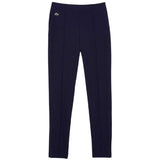 Lacoste Womens Embroidered Logo Trousers Navy Blue