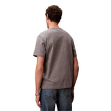 Calvin Klein Mens Logo T-Shirt Medium Heather Grey
