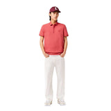 Lacoste Mens Paris Stretch Polo Shirt Red
