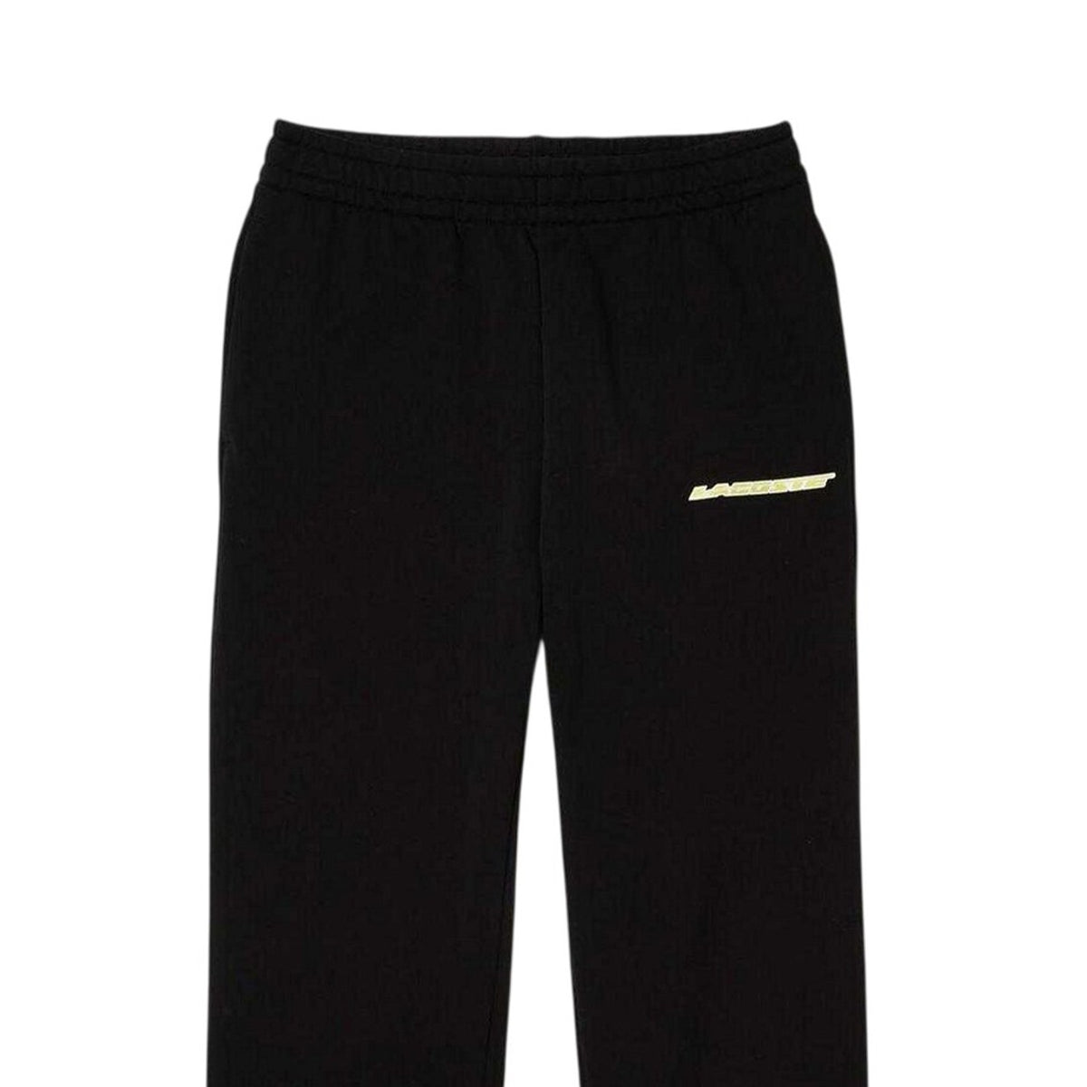 Lacoste Womens Flannel Logo Trousers Black