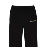 Lacoste Womens Flannel Logo Trousers Black