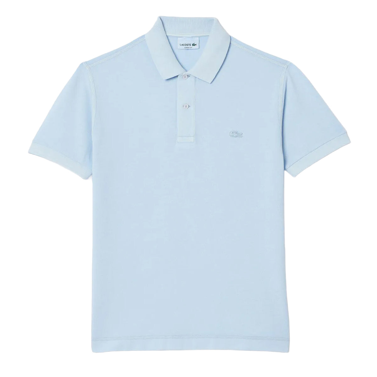 Lacoste Unisex Adult Natural Dyed Classic Polo Shirt Blue