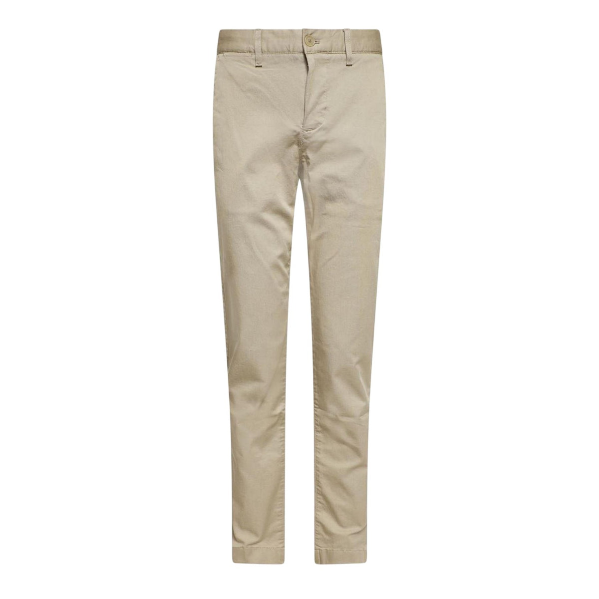 Lacoste Mens Cotton Slim Chinos Beige