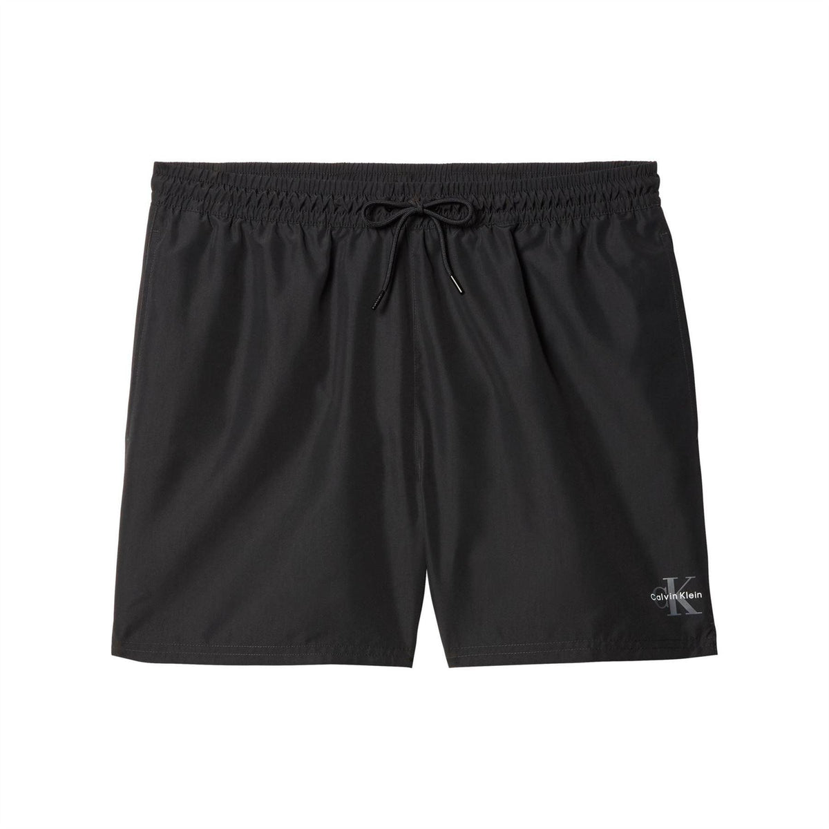 Calvin Klein Mens Logo Swim Shorts Black