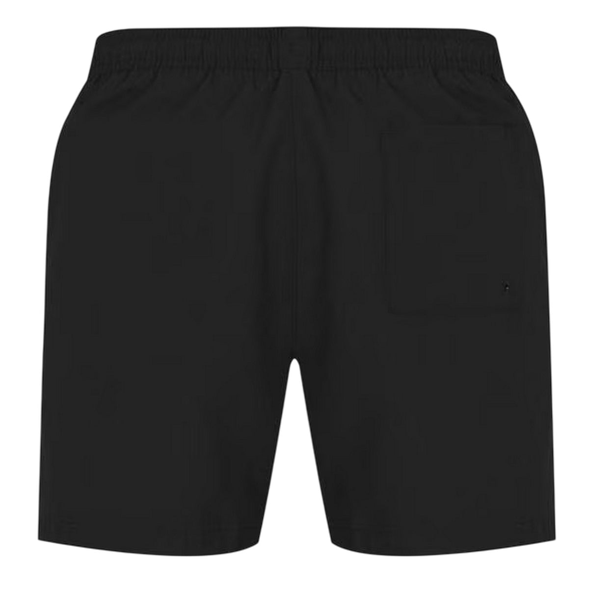 Calvin Klein Mens Logo Polyester Swim Shorts Black