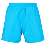 Calvin Klein Mens Logo Polyester Swim Shorts Light Blue