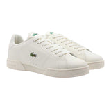 Lacoste Mens Carnaby Leather Cupsole Trainers Off White