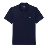 Lacoste Mens Chest Logo Regular Polo Shirt Navy
