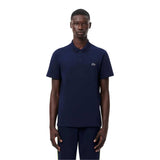 Lacoste Mens Chest Logo Regular Polo Shirt Navy