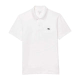 Lacoste Mens Chest Logo Regular Polo Shirt White