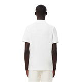 Lacoste Mens Chest Logo Regular Polo Shirt White