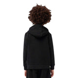 Lacoste Boys Basic Full Zip Hoodie Black