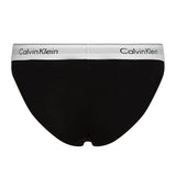 Calvin Klein Womens Cotton Blend Lightweight Modern Briefs Black