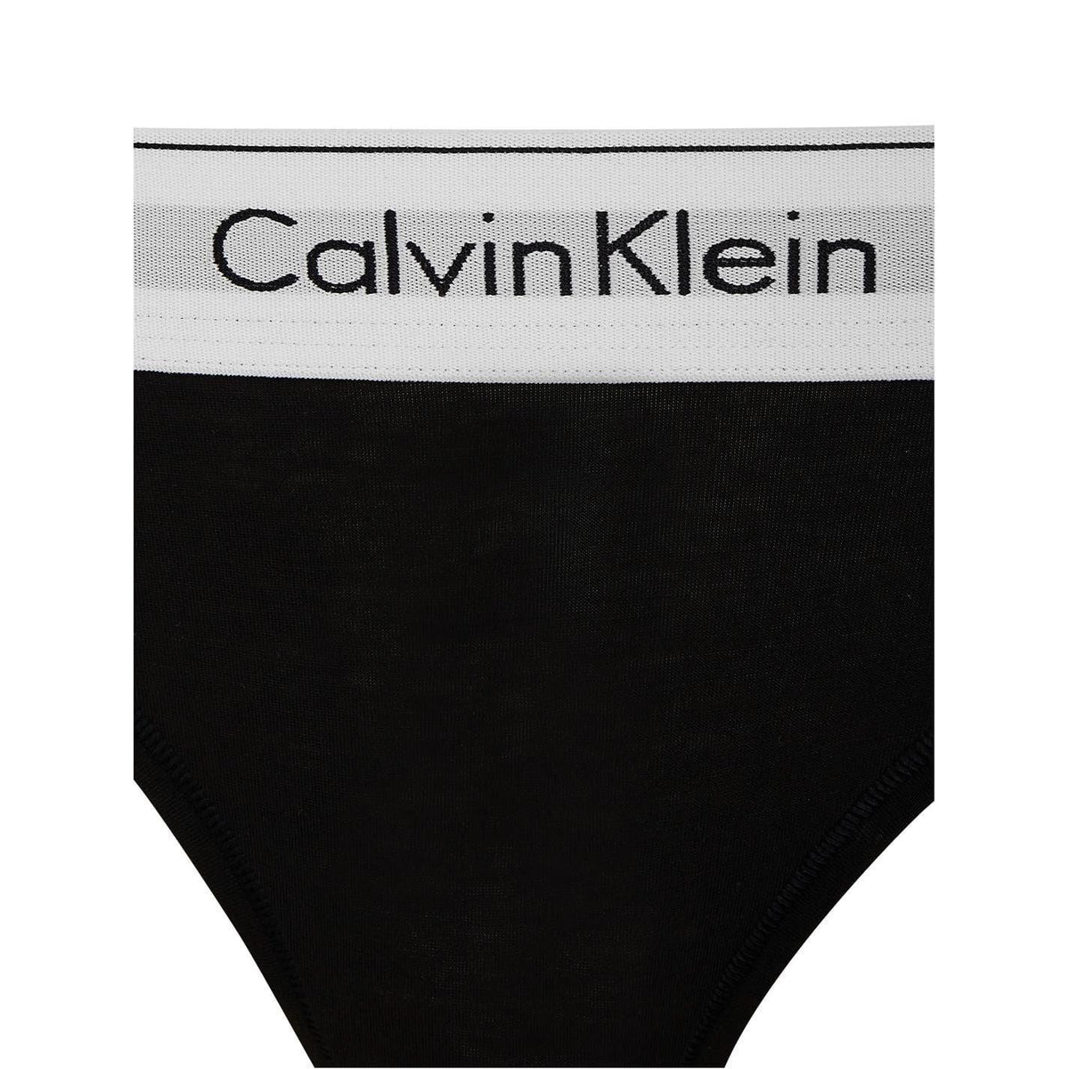 Calvin Klein Womens Cotton Blend Lightweight Modern Briefs Black