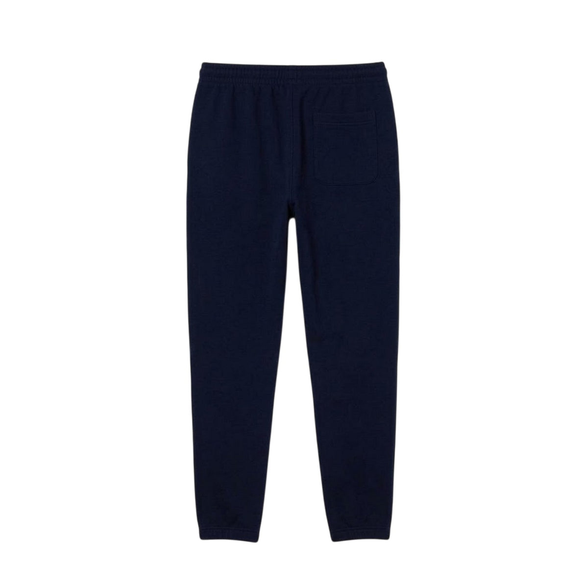 Lacoste Mens Fleece Cuffed Joggers Navy Blue Faded