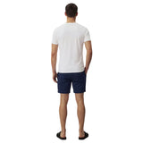 Calvin Klein Mens New York Collegiate Athletic Shorts Dark Denim