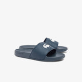 Lacoste Mens Serve Sliders Navy/White