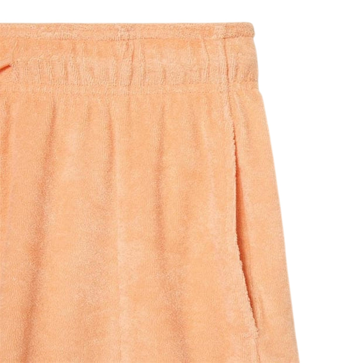 Lacoste Womens Fleece Shorts Orange