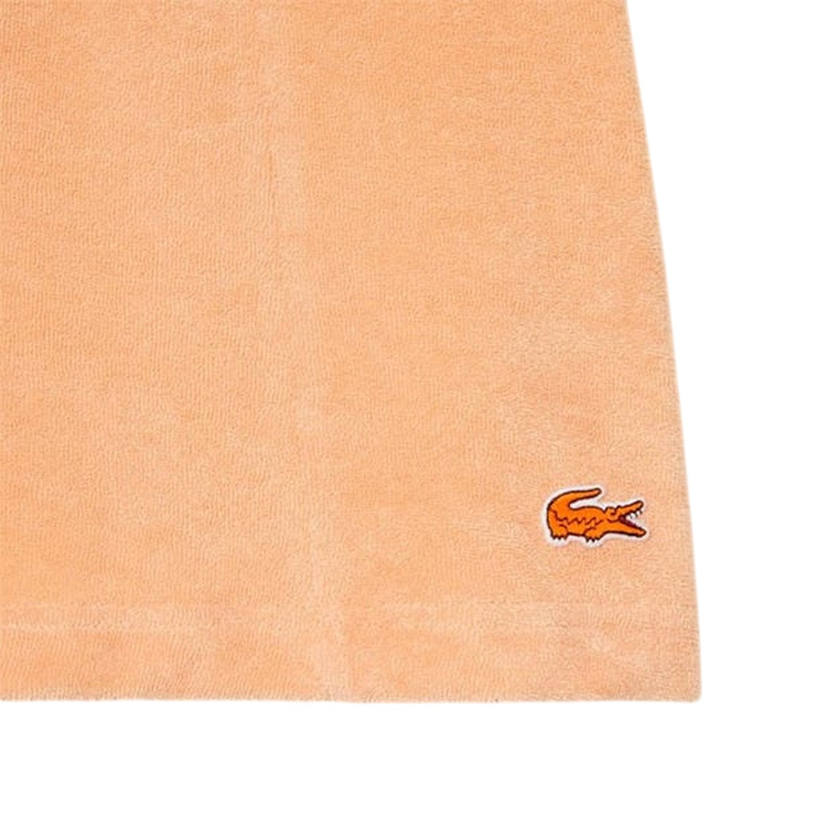 Lacoste Womens Fleece Shorts Orange