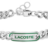 Lacoste Mens Stainless Steel Bracelet Silver