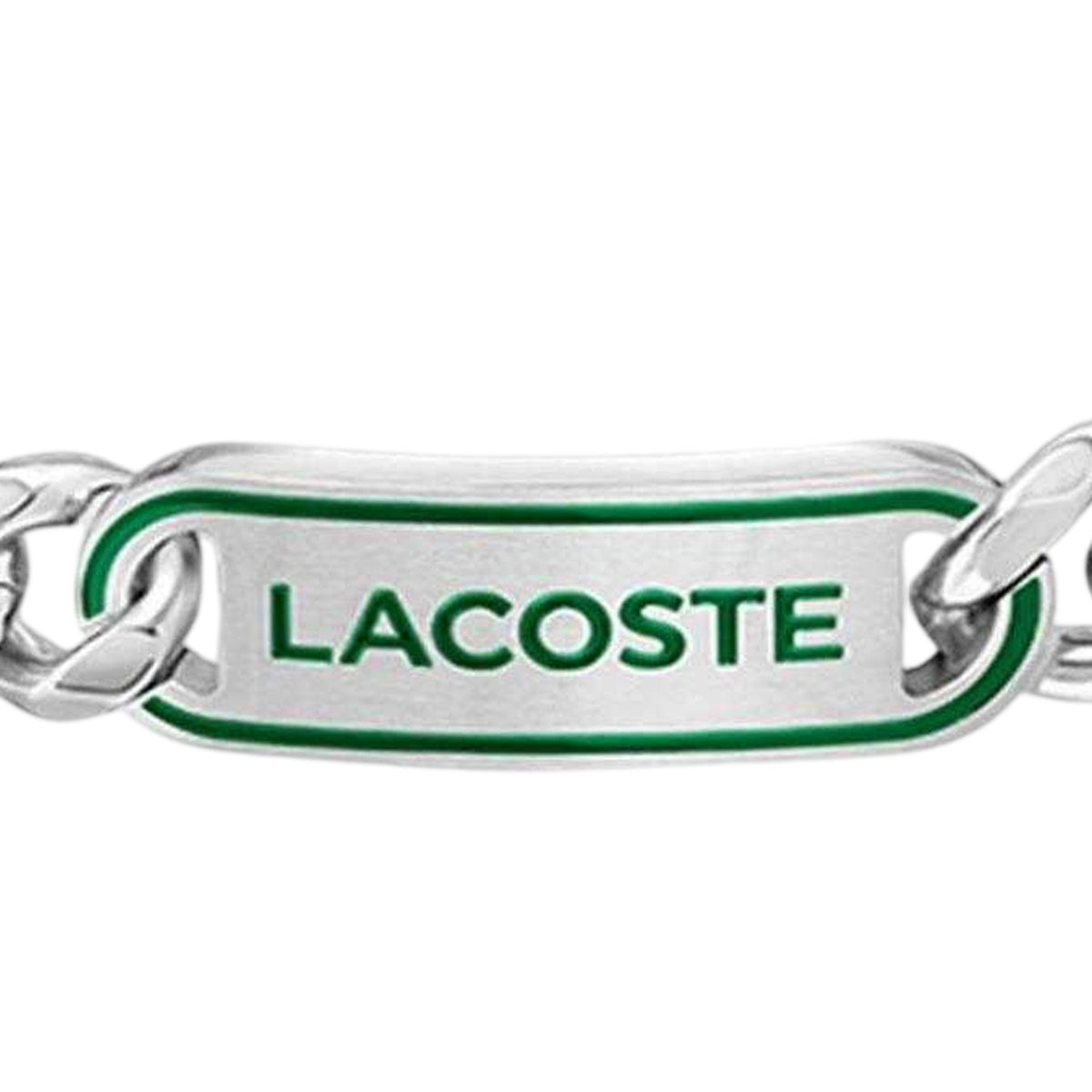 Lacoste Mens Stainless Steel Bracelet Silver