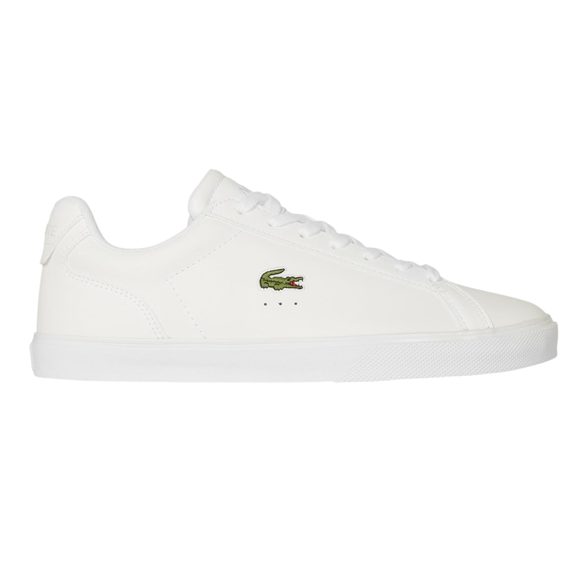 Lacoste Mens Lerond Pro Logo Leather Trainers White