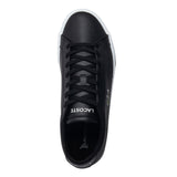 Lacoste Mens Lerond Pro Logo Leather Trainers Black/White