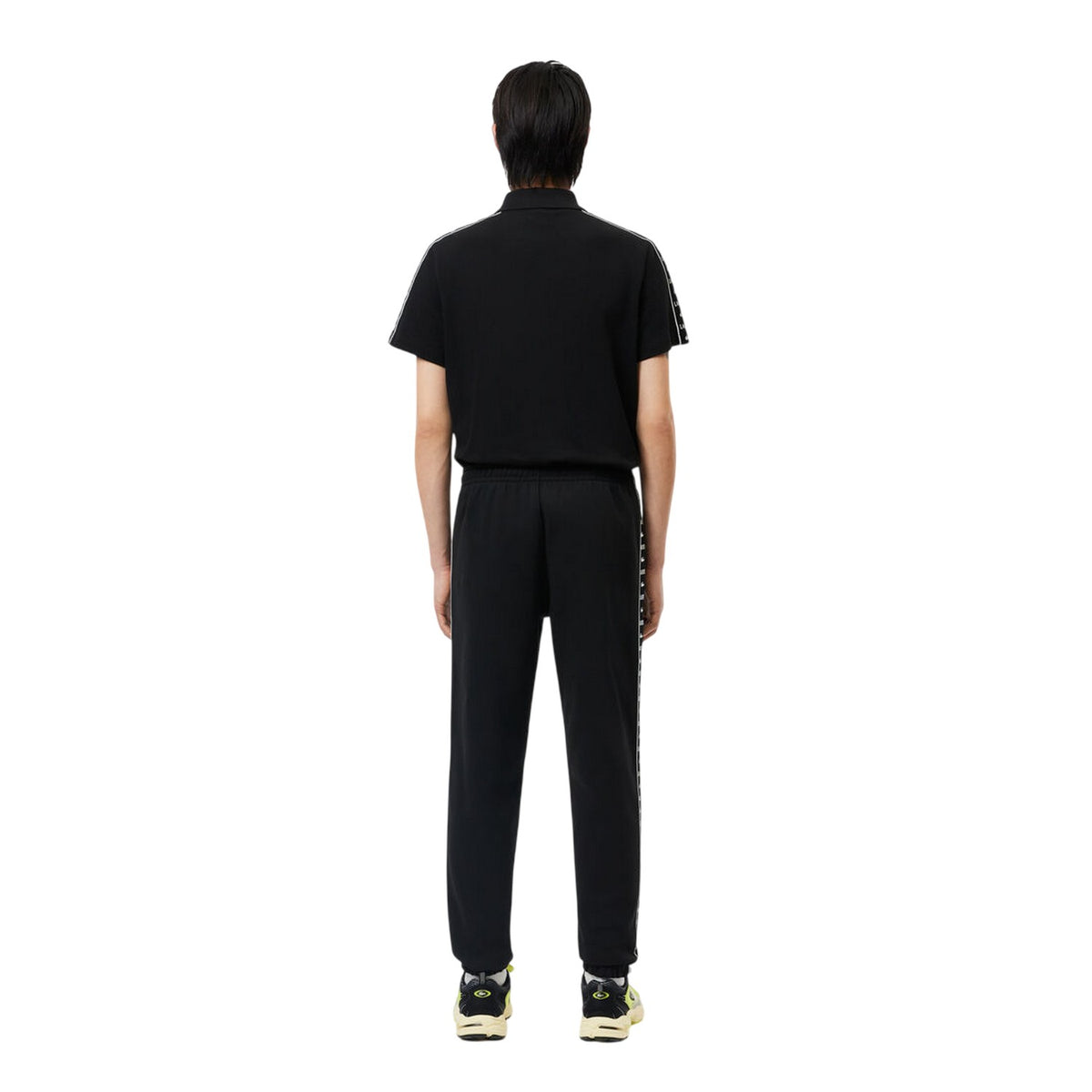 Lacoste Mens Woven Joggers Black