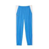 Lacoste Mens Colour Block Tapered Tracksuit Bottoms Ethereal