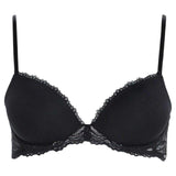 Calvin Klein Womens Demi Lace Bra Black