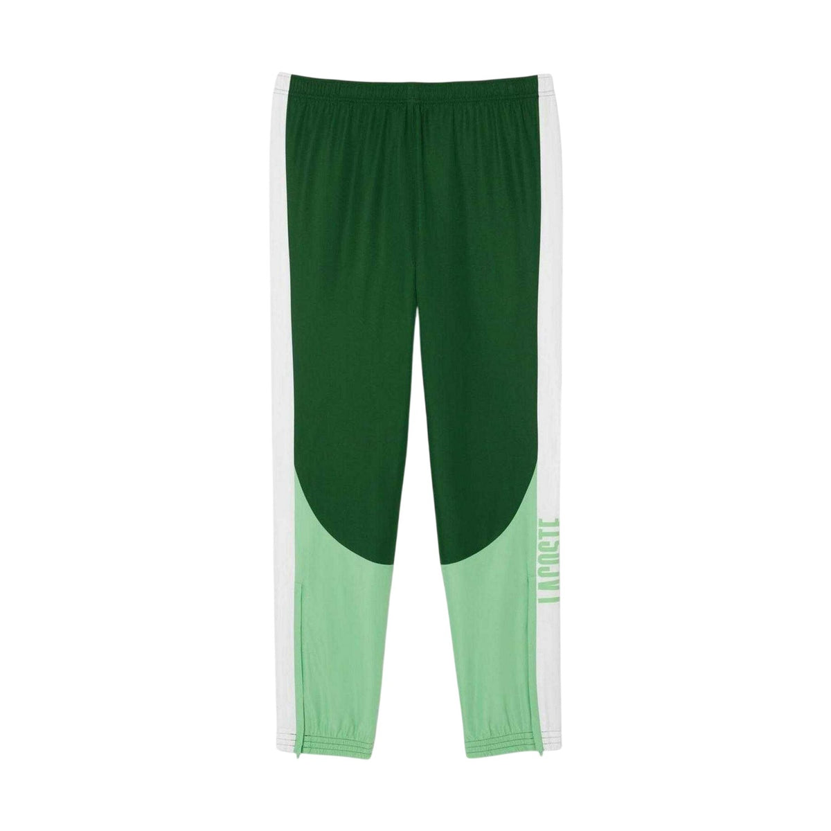 Lacoste Mens Colour Block Joggers Green