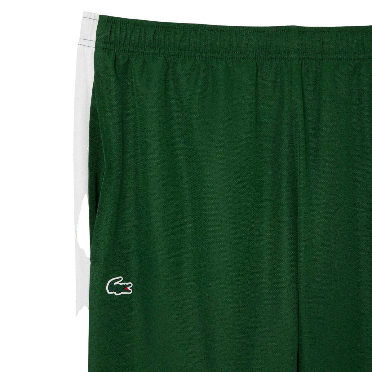 Lacoste Mens Colour Block Joggers Green