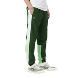 Lacoste Mens Colour Block Joggers Green