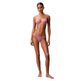 Calvin Klein Womens Demi Underwired Bra Dusty Purple