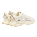 Lacoste Mens L003 Neo Leather Trainers Off White