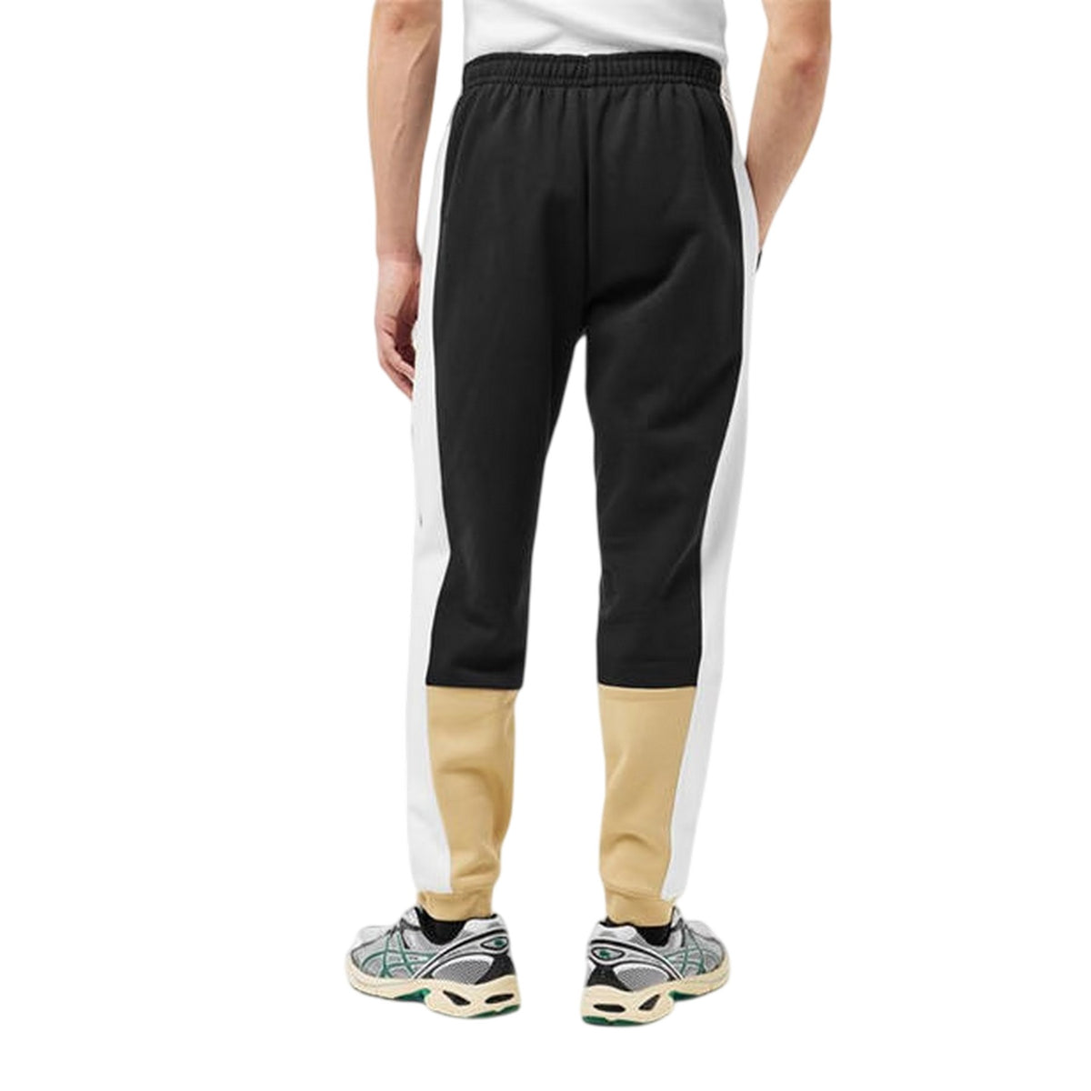 Lacoste Mens Colour Block Slim Joggers Black