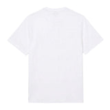 Lacoste Mens Croc Pyjama Top White