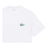 Lacoste Mens Croc Pyjama Top White