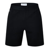 Lacoste Mens Waffle Relaxed Fit Pyjama Shorts Black