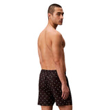 Calvin Klein Mens Logo Swim Shorts Black